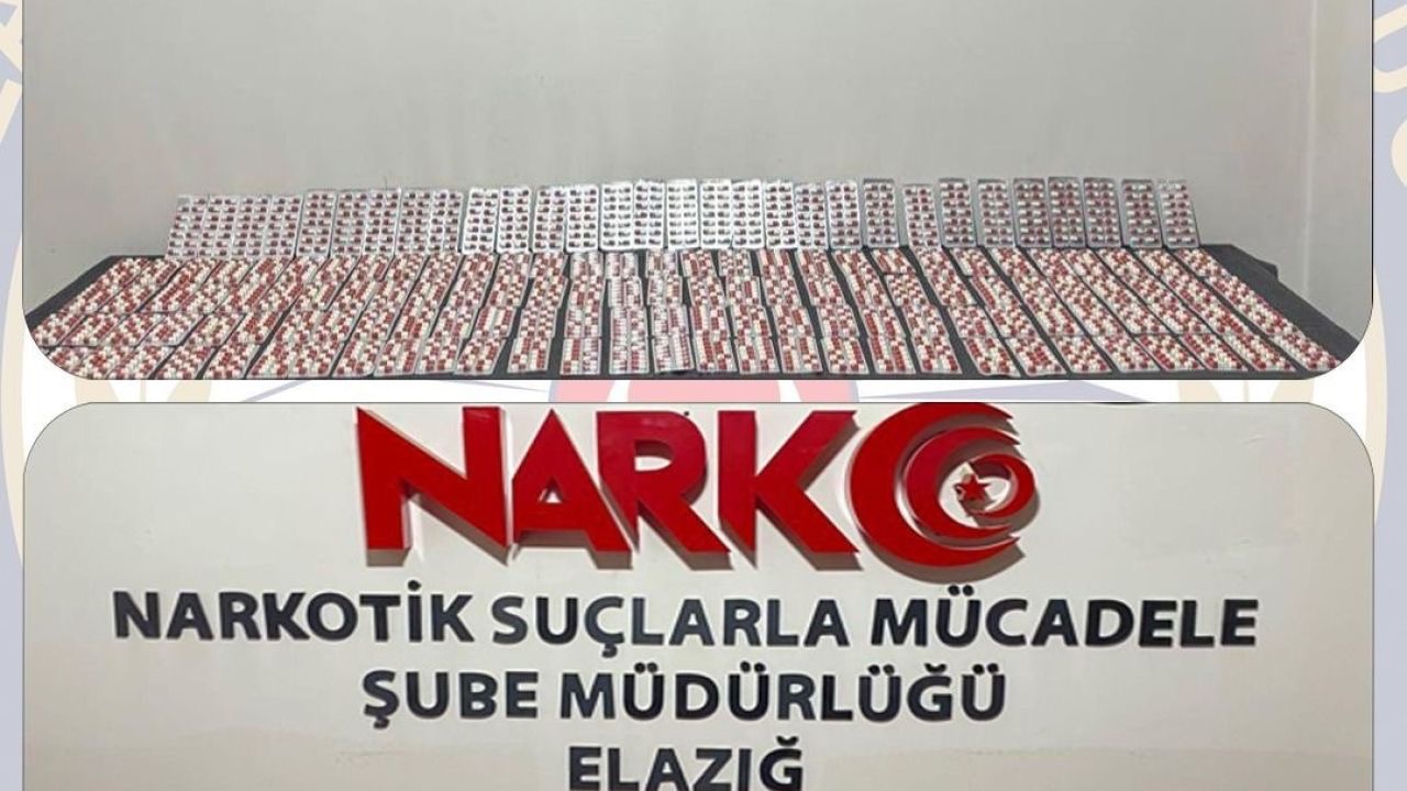 Elazığ’da uyuşturucuyla mücadele: 3 tutuklama