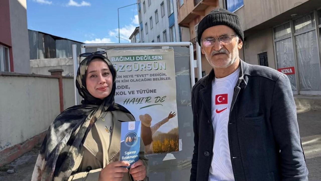 Göle’de Sağlık İçin Bilgilendirme Standı Kuruldu