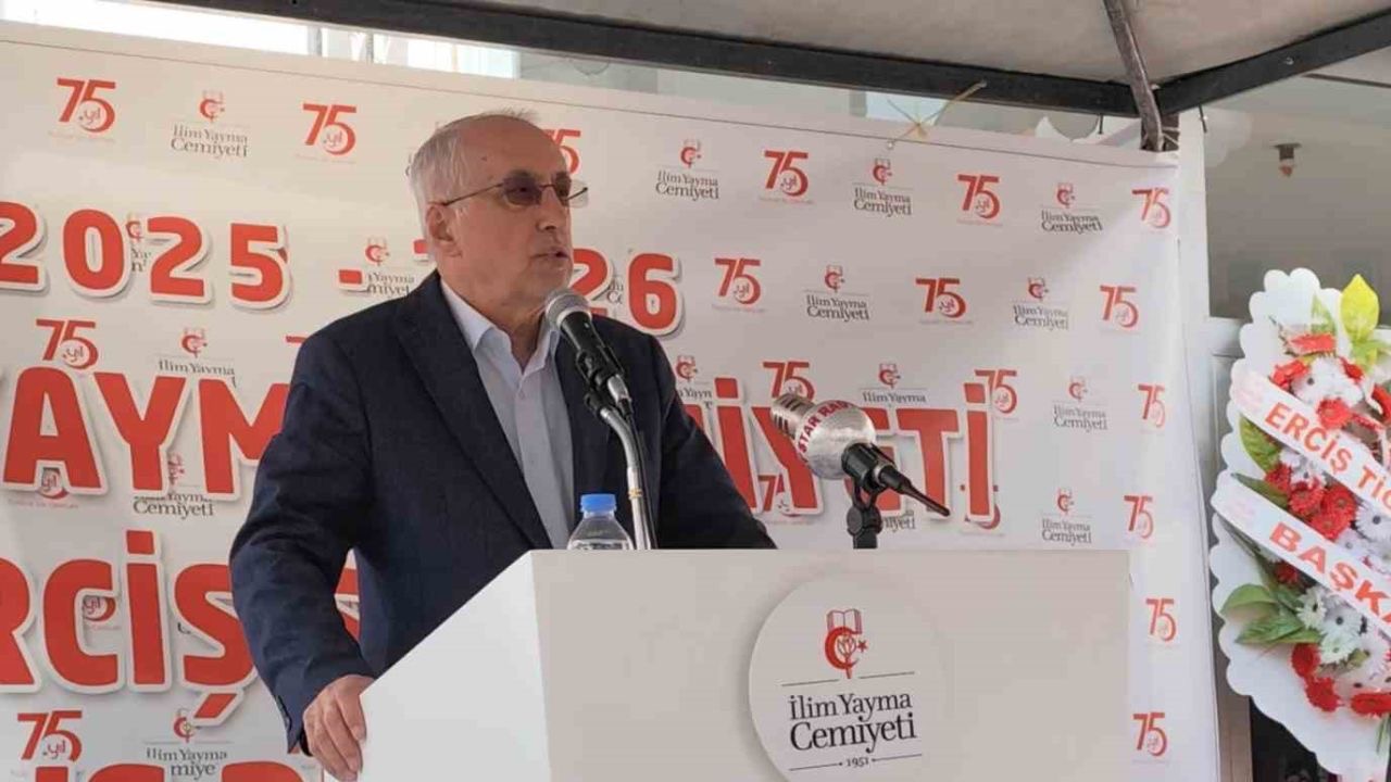 İlim Yayma Cemiyeti Erciş Şubesi’nin yeni hizmet binası törenle açıldı