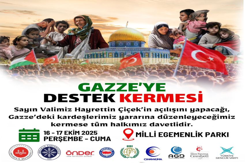Ardahan’dan Gazze’ye anlamlı destek