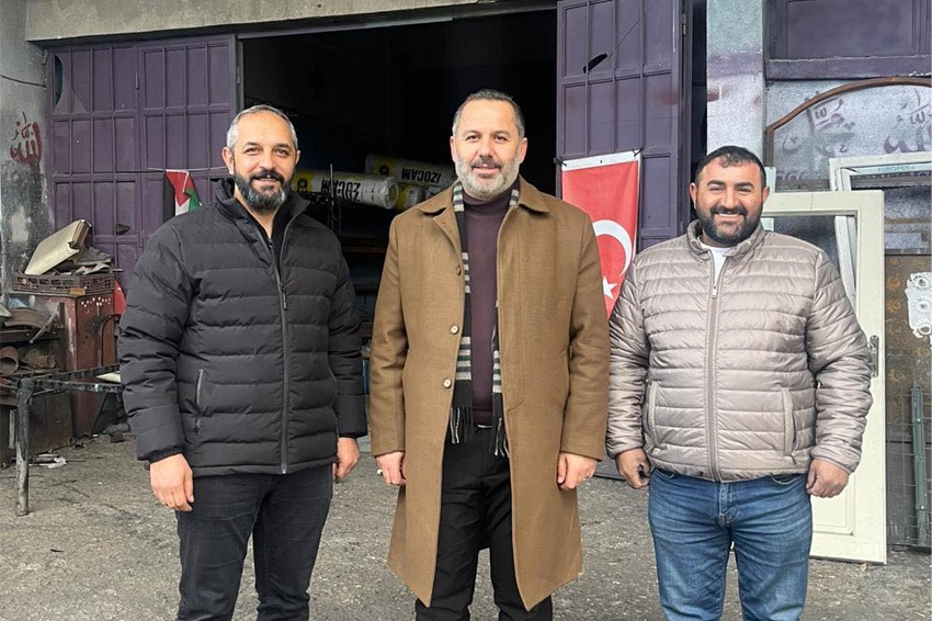 Aydın, sanayi esnafının derdini dinledi