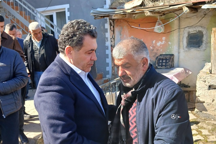 Başkan’dan Yıldırım ailesine taziye ziyareti