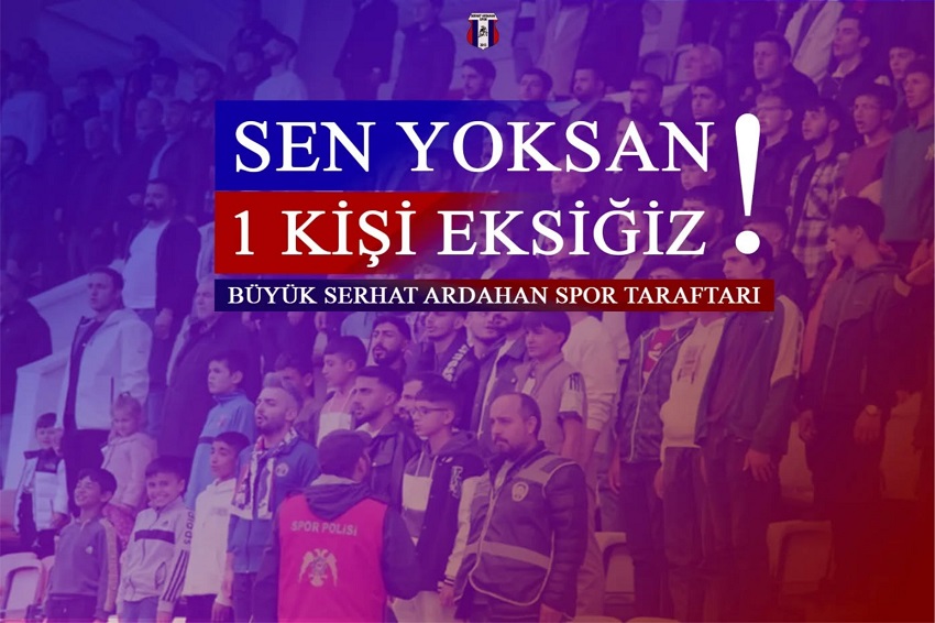 Çekim’den taraftara destek çağrısı