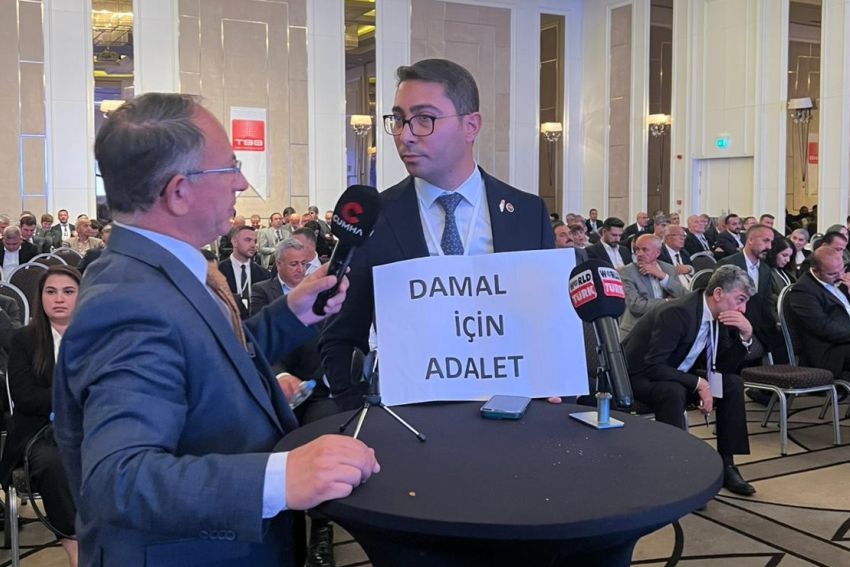 Damal Belediye Başkanı Kemal Çamliyurt, TBB’nin Meclis Toplantısı’na damga vurdu