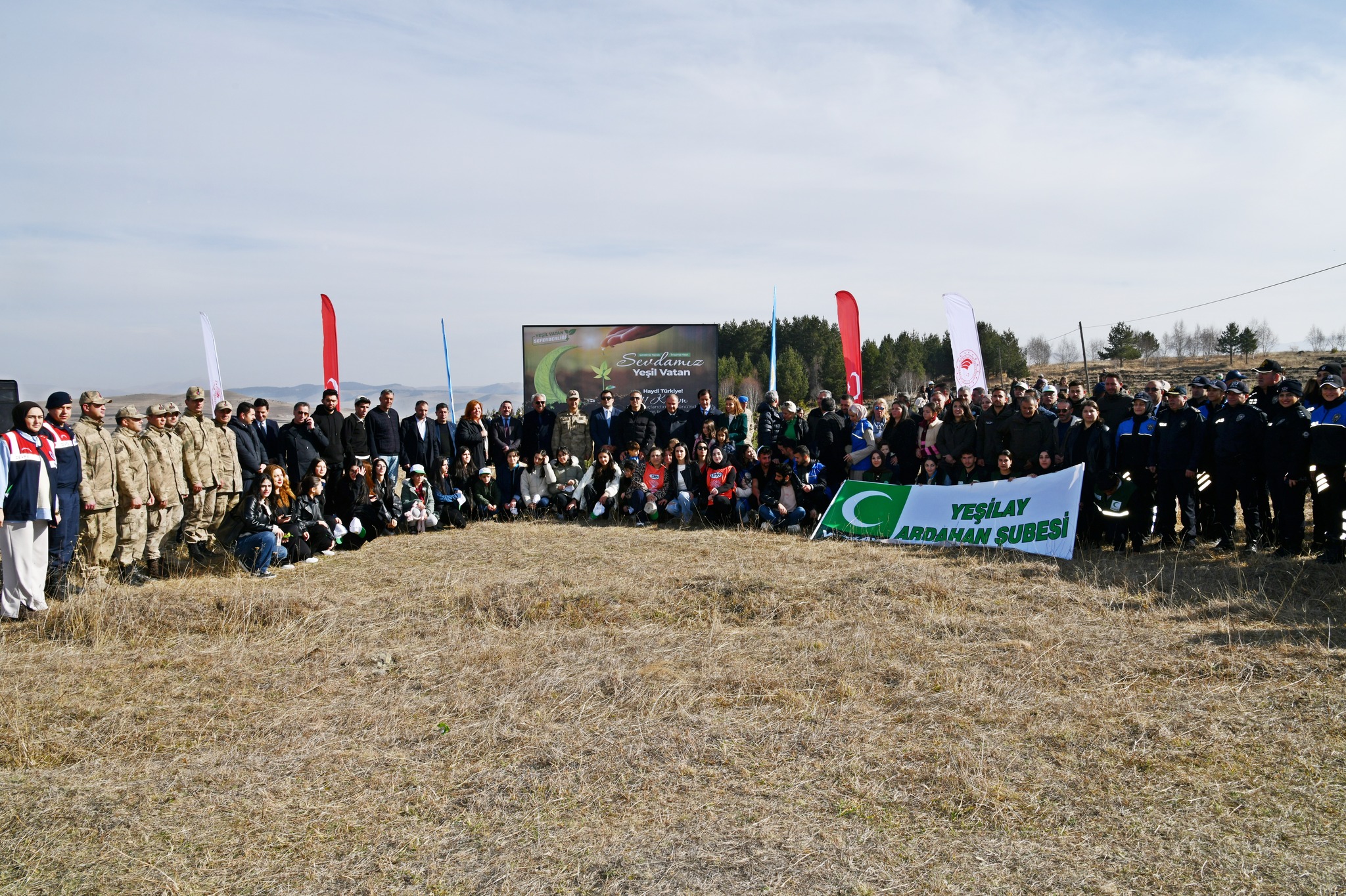 Milli Ağaçlandırma Günü’nde Ardahan’da yeşil seferberlik