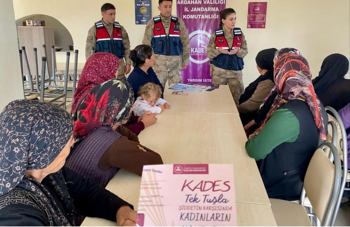Kadına şiddete karşı Jandarma sahada