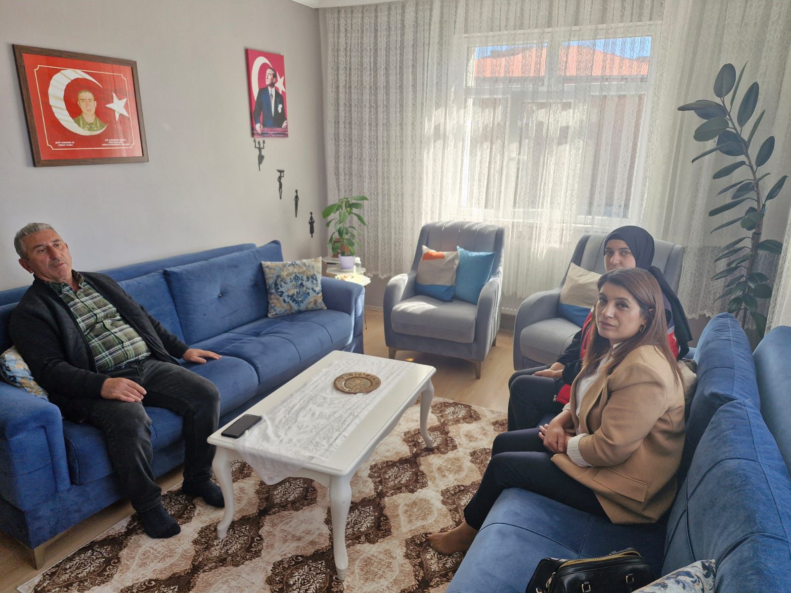 Cumhuriyet Bayramı’nda şehit aileleri ve gaziler unutulmadı