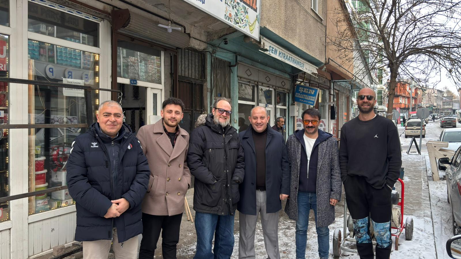 Kinzodamal, “Muhtar” filmi için sete dönüştü