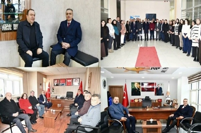 Vali Çiçek veda ziyaretlerine başladı