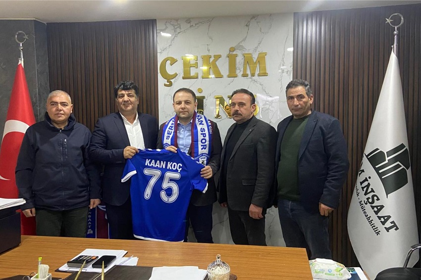 Vekil Koç’tan Başkan Çekim’e destek ziyareti