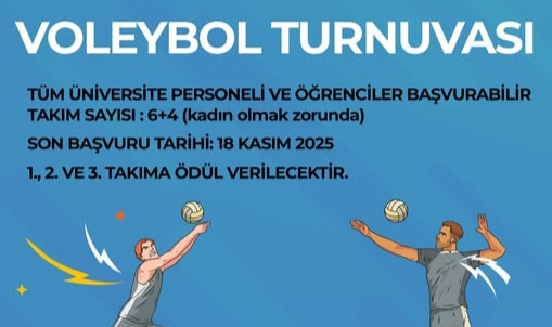 Ardahan Üniversitesi’nde voleybol rüzgârı esecek